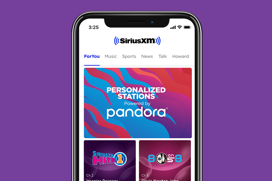 Enjoy Personalized Stations Powered by Pandora | SiriusXM Canada