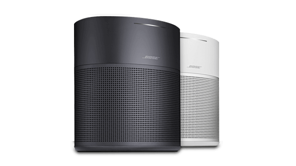A pair of Bose SoundTouch speakers.